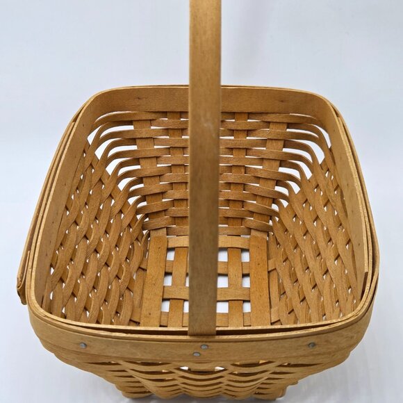Longaberger Baskets RL3314 Easter 2003 Edition Handwoven Basket Signed KRH 2002 - Picture 3 of 11